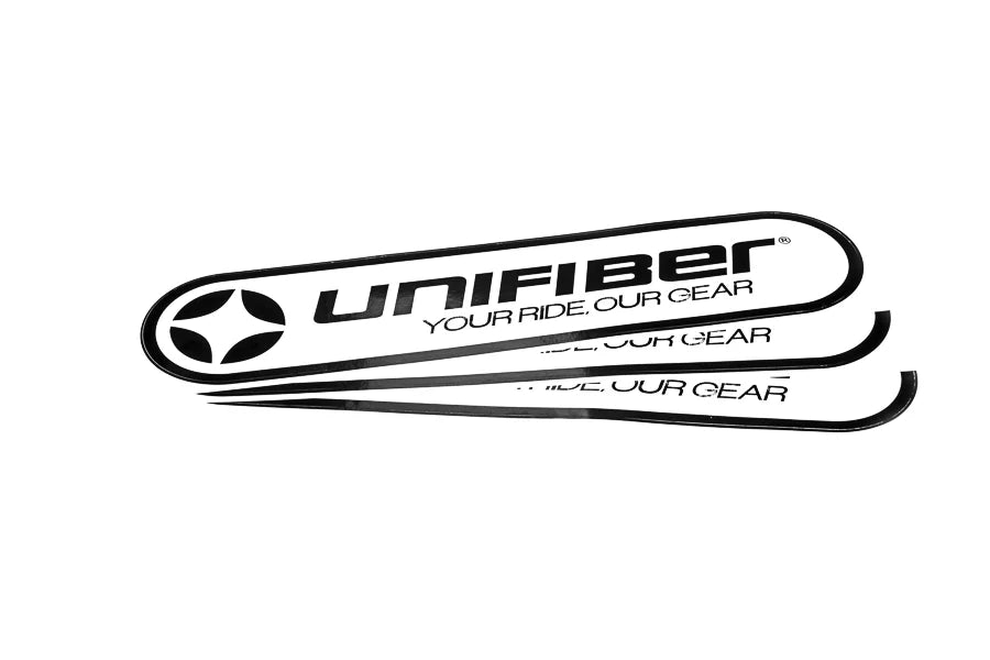 Unifiber Team White Sail Aufkleber