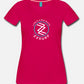 T-SHIRT FUCSIA WOMAN - ZZSURF