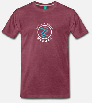T-SHIRT RED - ZZSURF
