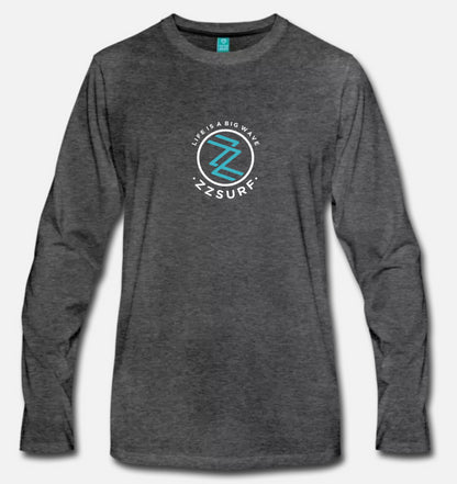 T-SHIRT LONG GREY - ZZSURF