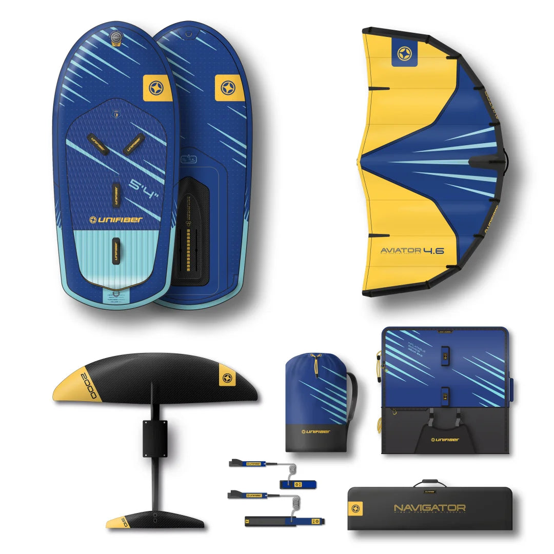 Impulse 6'0 (FCD) & 4.6 Wing, 2000 Front Wing Foil and Leash