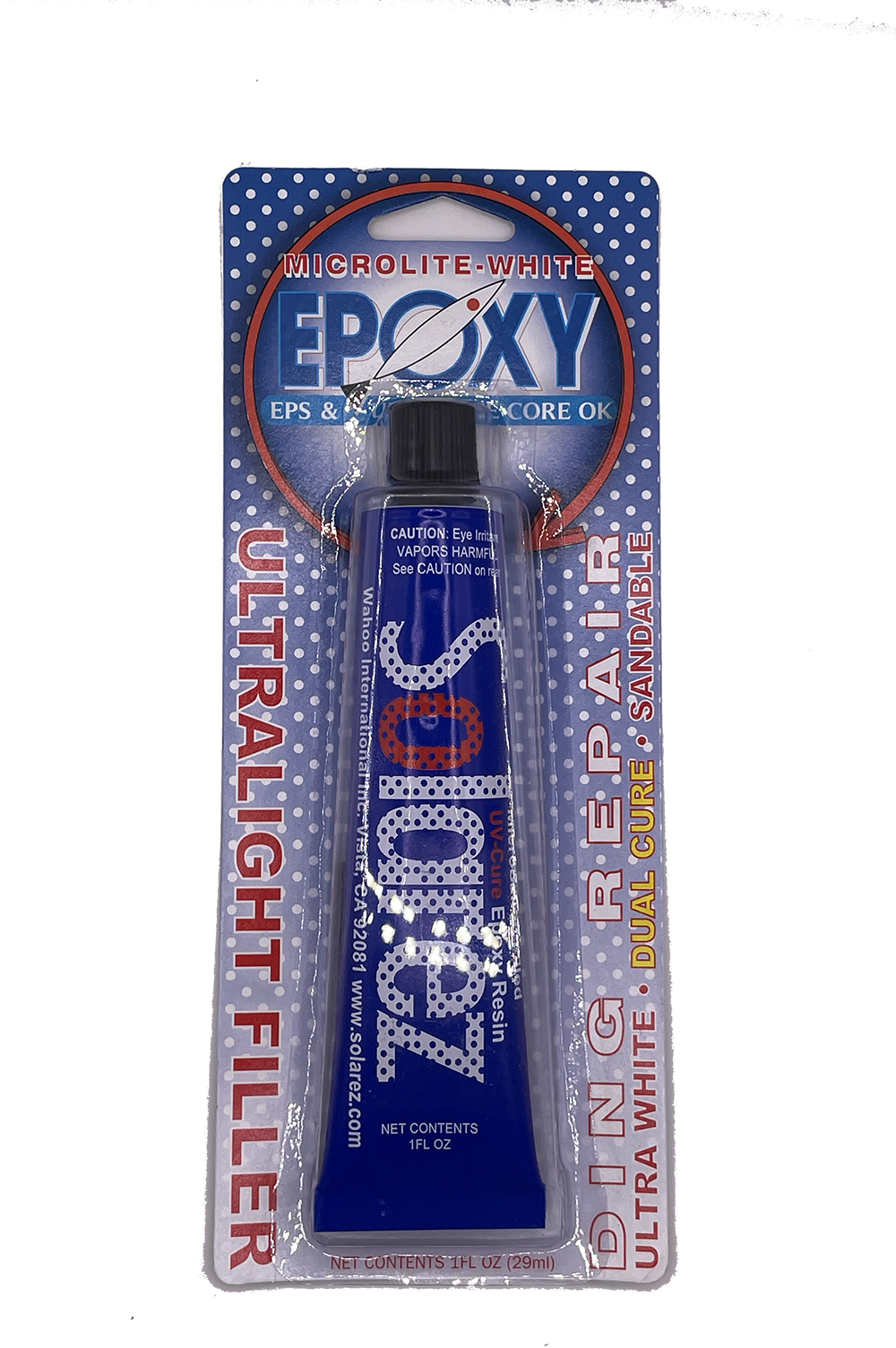 Solarez Epoxy Micro Balloon stucco UV