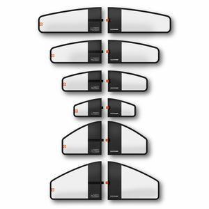 Low/Mid aspect foil wing  cover set Unifiber