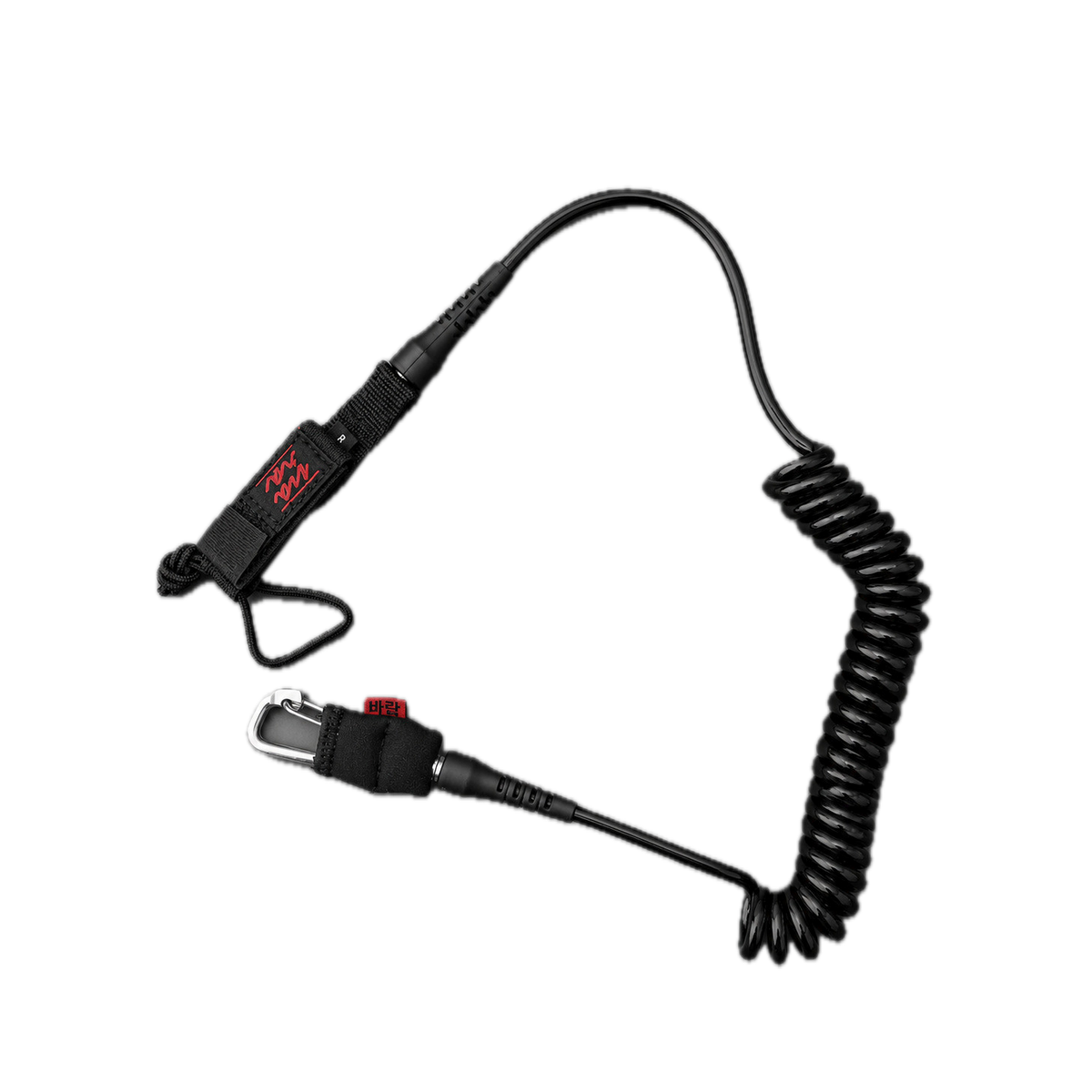 Board Coil Leash – Leash Spiralato da Caviglia per Wingfoil e SUP Foil