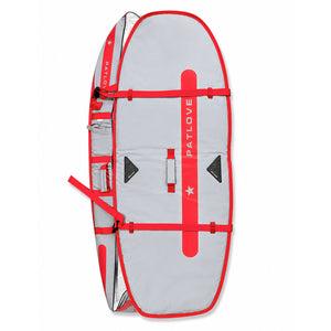 Wing Travel Bag Double 10 mm Coolgrey Red – Sacca Doppia per Tavole Wingfoil