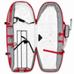 Patlove Wing Travel Bag Double 10 mm Coolgrey Red