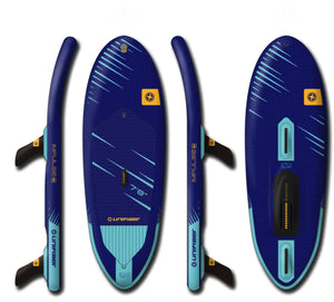 7'8 Impulse Allround Wing Foil Trainer FCD con Leash