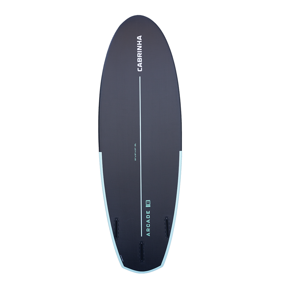 Cabrinha Arcade 2026 tavola surf kite - bottom con fondo DSV