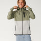 Rip Curl Departed Anti Series Felpa con zip Green