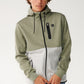 Rip Curl Departed Anti Series Felpa con zip Green