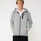 Rip Curl Departed Anti Series Felpa con zip Grey