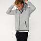 Rip Curl Departed Anti Series Felpa con zip Grey