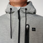 Rip Curl Departed Anti Series Felpa con zip Grey