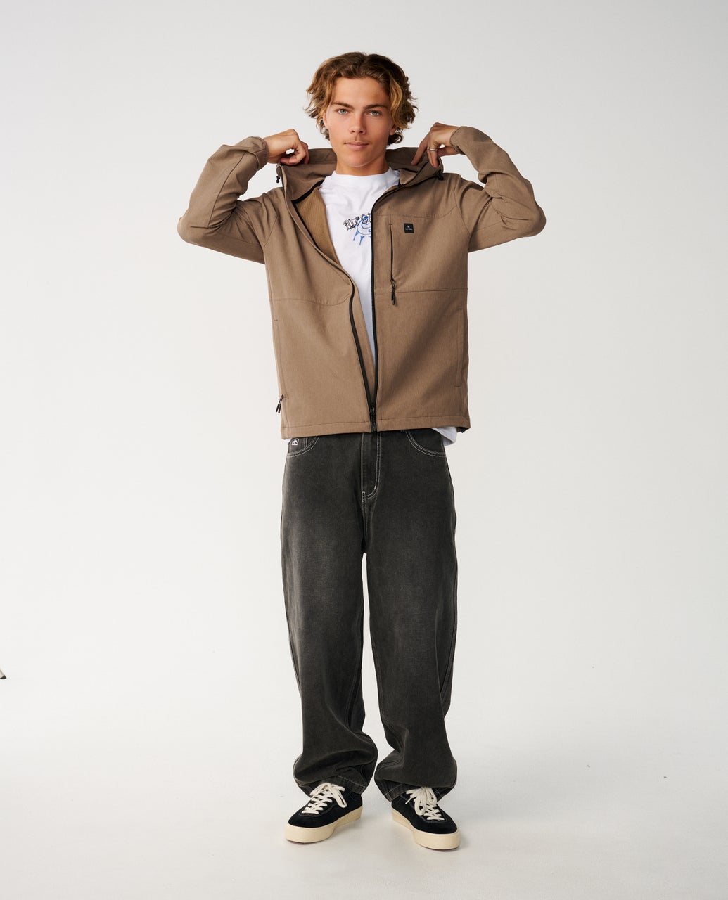 Rip Curl Anti Series Elite Giacca con zip Walnut