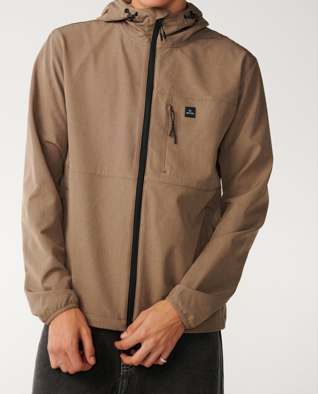 Rip Curl Anti Series Elite Giacca con zip Walnut
