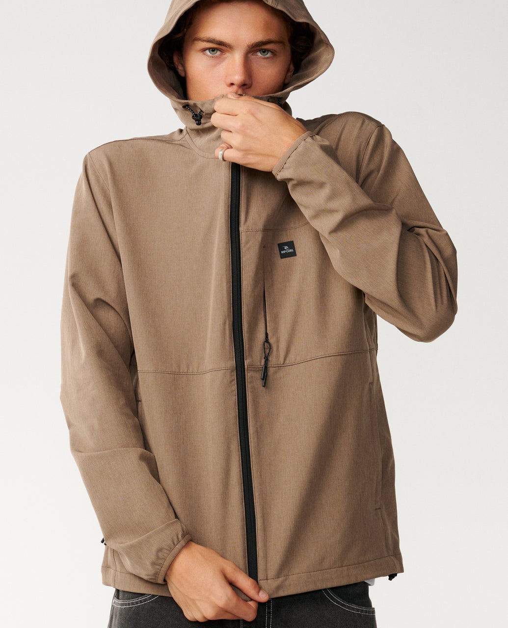 Rip Curl Anti Series Elite Giacca con zip Walnut