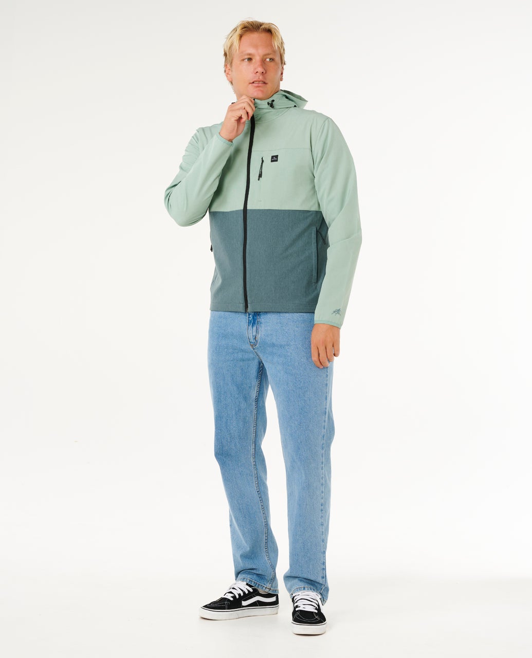 Rip Curl Anti Series Elite Giacca con zip Aloe