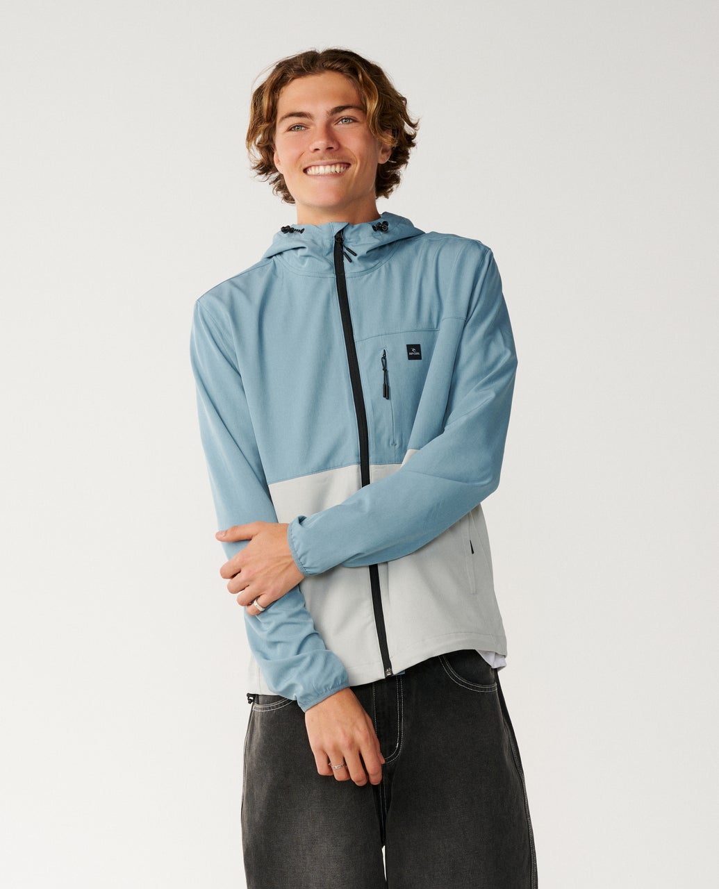 Rip Curl Anti Series Elite Giacca con zip Citadel Blue
