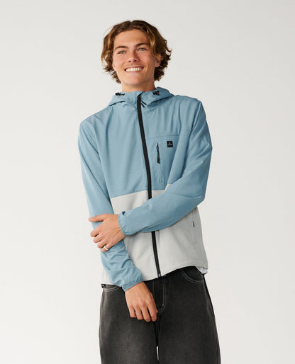 Rip Curl Anti Series Elite Giacca con zip Citadel Blue