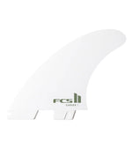 FCS II Carver Performance Core Thruster Fins - White Edition