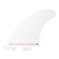 FCS II Accelerator Performance Core Thruster Fins - White Edition