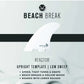 FCS II Reactor Performance Core Thruster Fins - White Edition