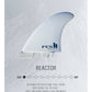 FCS II Reactor Performance Core Thruster Fins - White Edition