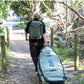 FCS Travel 3 Wheelie Shortboard / Fish Board Bag GO-Light