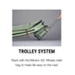 FCS Travel 3 Wheelie Shortboard / Fish Board Bag GO-Light