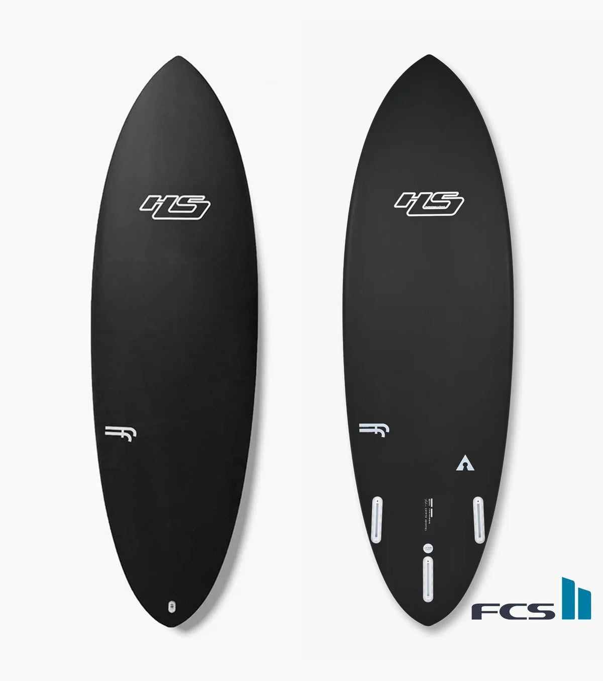 Haydenshapes Hypto Krypto FutureFlex - FCS II - 3 Fin - Black