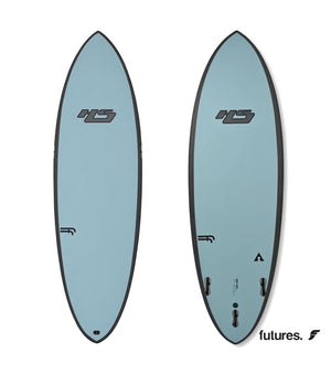 Haydenshapes Hypto Krypto FutureFlex - Futures - 3 Fin - Zephyr Blue