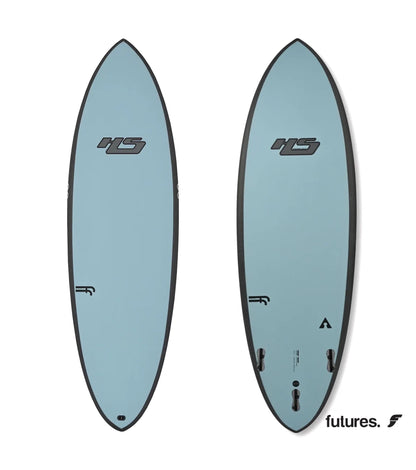 Haydenshapes Hypto Krypto FutureFlex - Futures - 3 Fin - Zephyr Blue