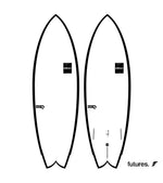 Haydenshapes Misc FutureFlex - Futures - 2 + 1 Fin