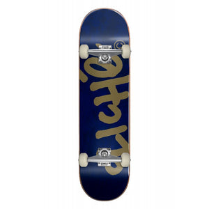 Cliche Skateboards - Handwritten Navy/Gold