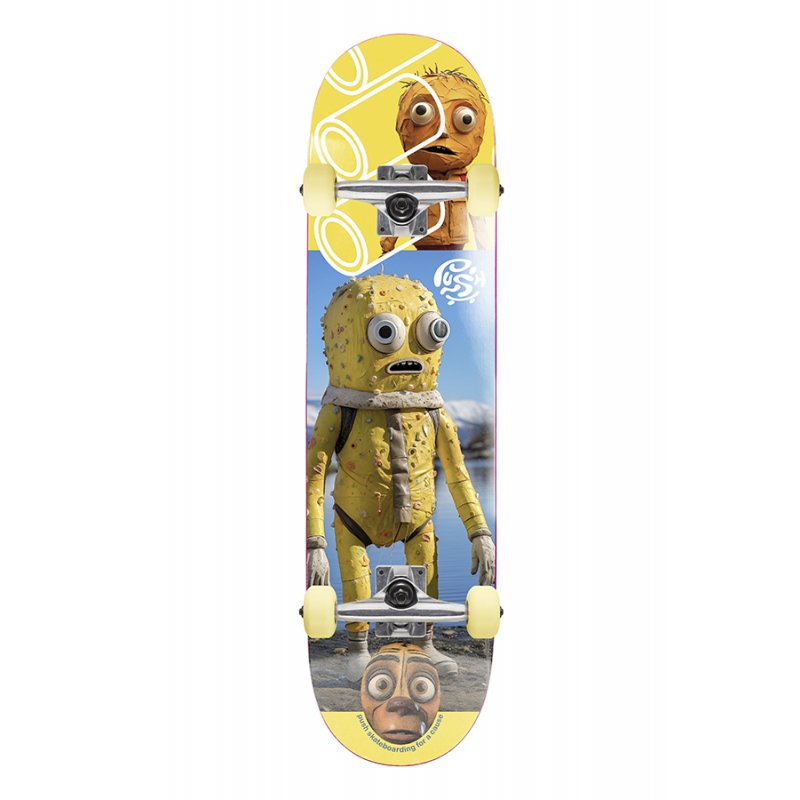 Push Skateboards - Yellow Man Yellow