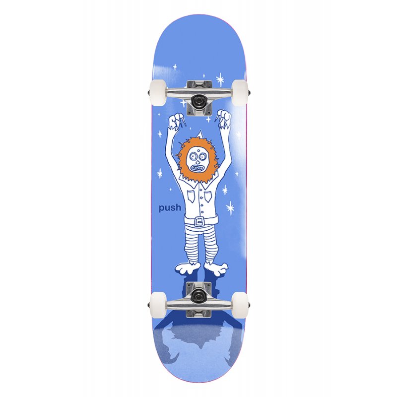Push Skateboards - Frosty Sketch FP Blue