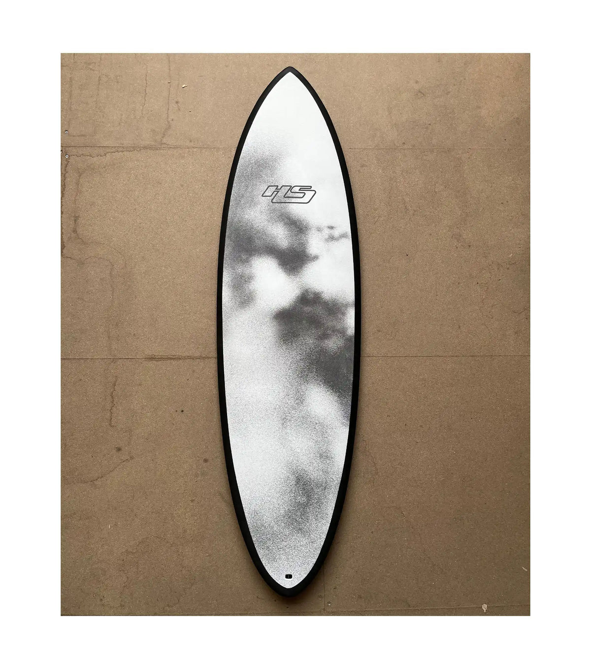 Haydenshapes Hypto Krypto EPS Soft Top - Futures - 3 Fin - Black Rail