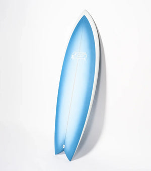 Haydenshapes Hypto Krypto TWIN PU - Futures - 2 Fin - Blue Fade