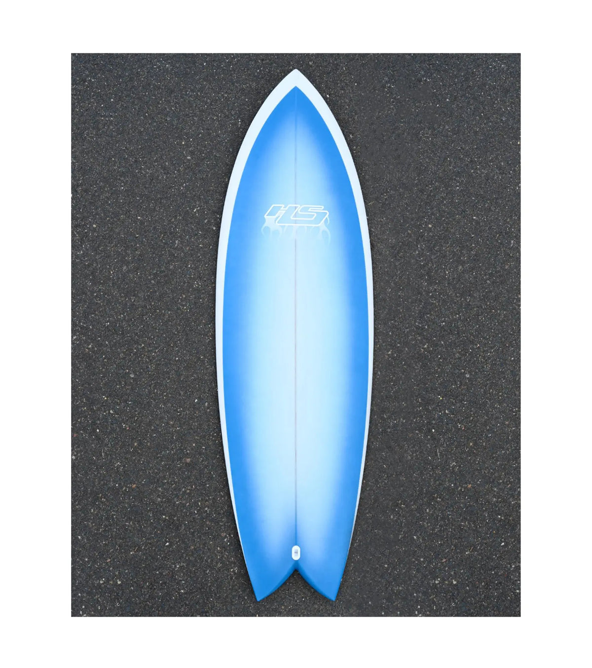 Haydenshapes Hypto Krypto TWIN PU - Futures - 2 Fin - Blue Fade