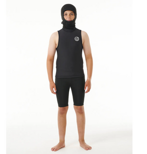 Giacca da surf con cappuccio Polypro Flashbomb per bambini