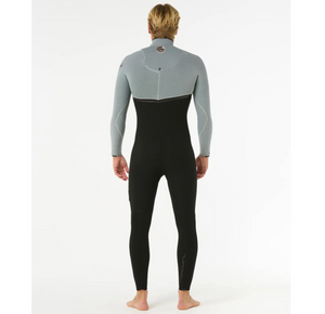 E-Bomb 4/3 Neoprenanzug ohne Reißverschluss, Eisgrau