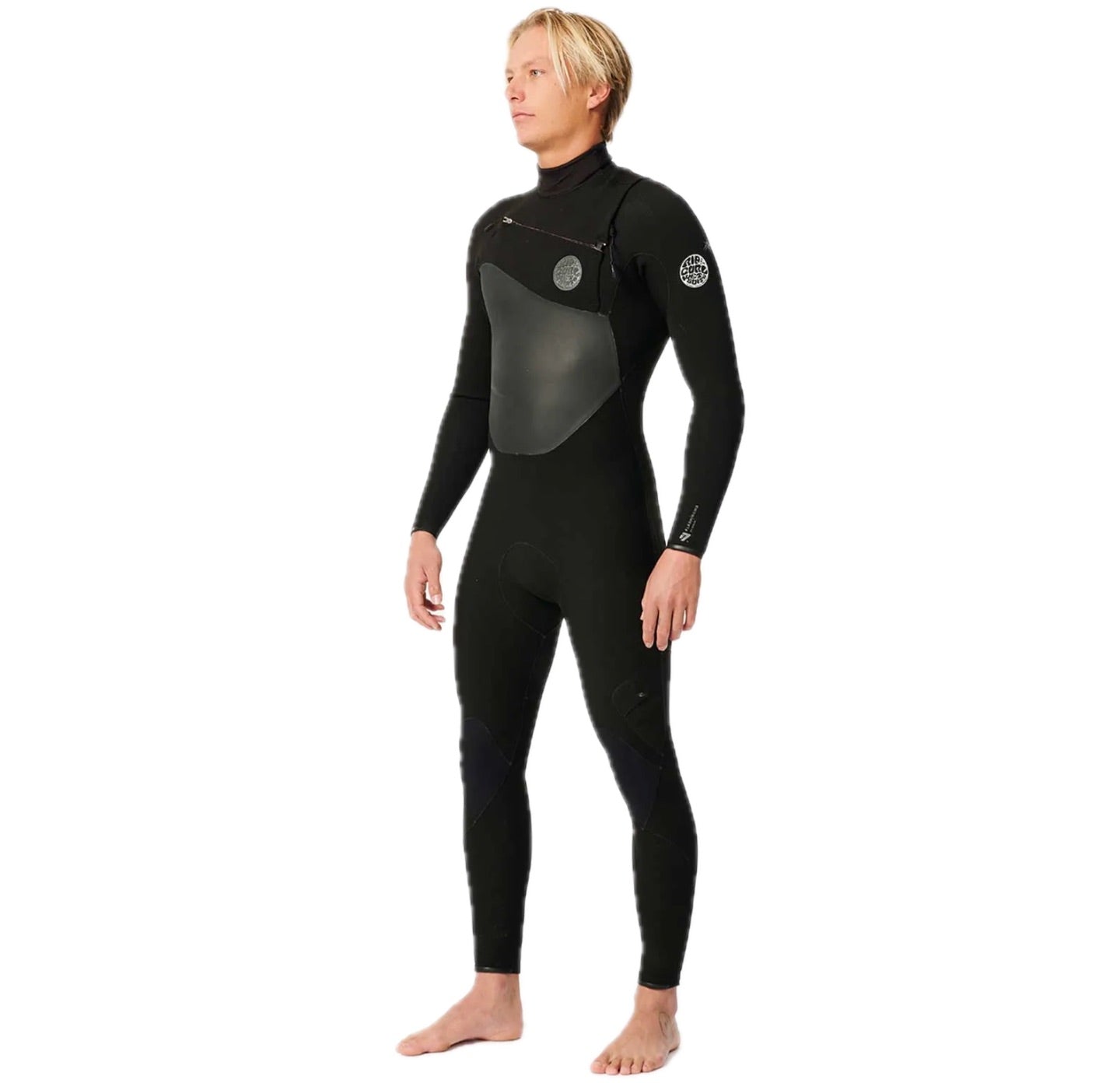 Rip Curl Flashbomb 4/3 Chest Zip Wetsuit for Men: Warmth