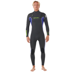 Dawn Patrol 3/2 Perf Wetsuit with Front Zip WILD BERRY 