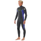 Dawn Patrol 3/2 Perf Wetsuit with Front Zip WILD BERRY 