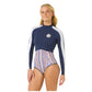 G Bomb Back Zip Long Sleeve 1.5mm Wetsuit Navy