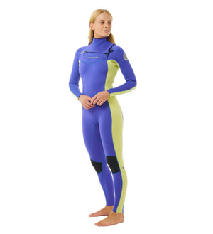 Muta Dawn Patrol 4/3 Perf con zip frontale da donna Wild Berry