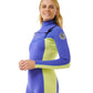 Women's Dawn Patrol 4/3 Perf Front Zip Wetsuit, Wild Berry