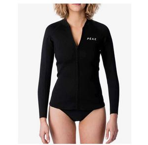 Giacca a maniche lunghe con zip anteriore Donna Peak Energy