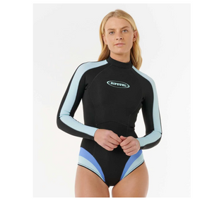 Muta G Bomb 1,5 mm a manica lunga con Zip posteriore