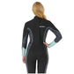 Woman DAWN PATROL 3/2 back zip Mint 